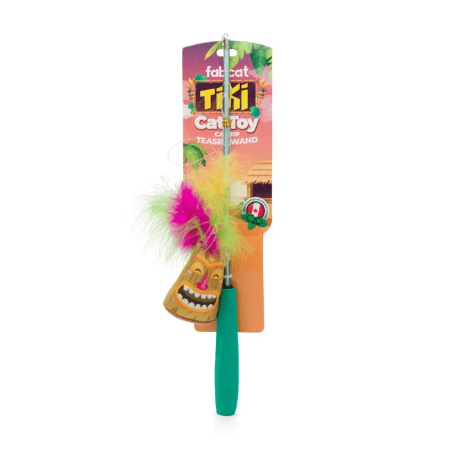 Fabcat Teaser Wand - Tiki