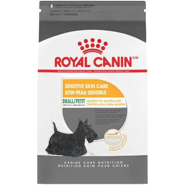 Royal Canin Small Adult Sensitive Skin Care Dry Dog Food, 13lb