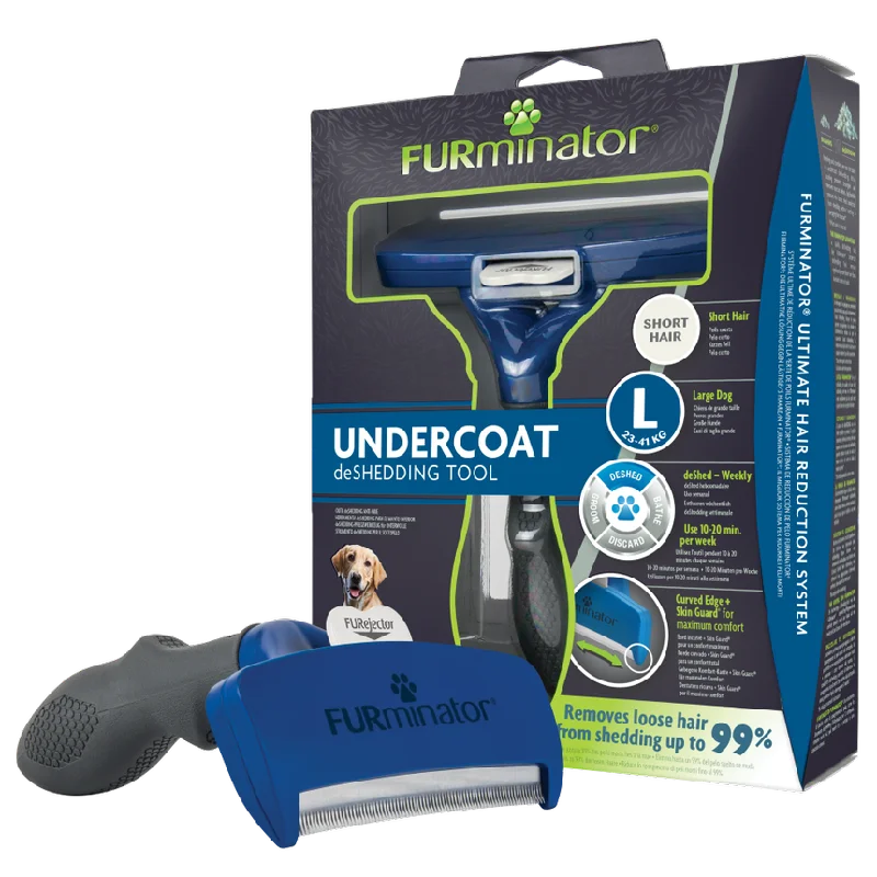 Furminator Large dog Undercoat Deshedding tool, Short hair .