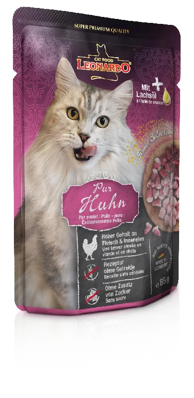 Leonardo Cat pouch Pure Chicken, 85g