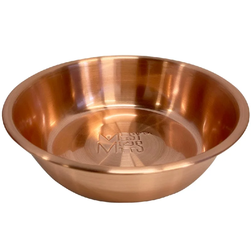 Messy Mutts Copper Colored Stainless Steel Dog Bowl