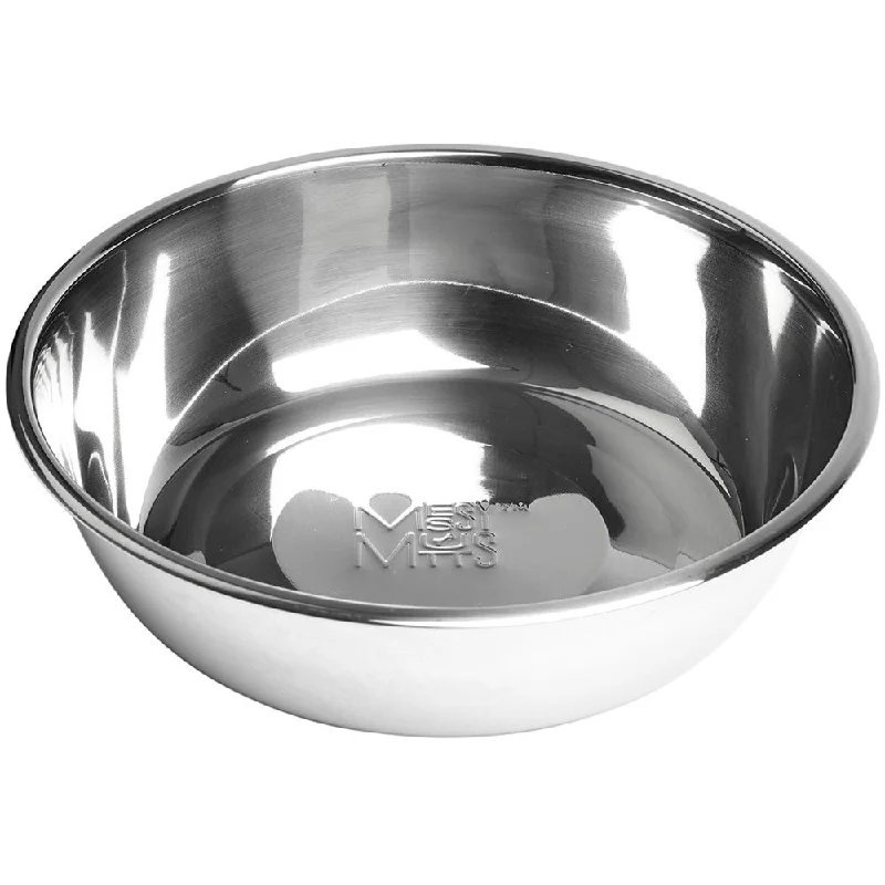 Messy Mutts Stainless Steel Dog Bowl