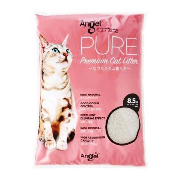 Angel Pure Cat Litter Unscented 8kg