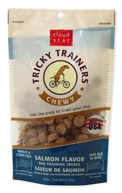 Cloud Star Chewy Tricky Trainers Salmon Dog Treats (5-oz)