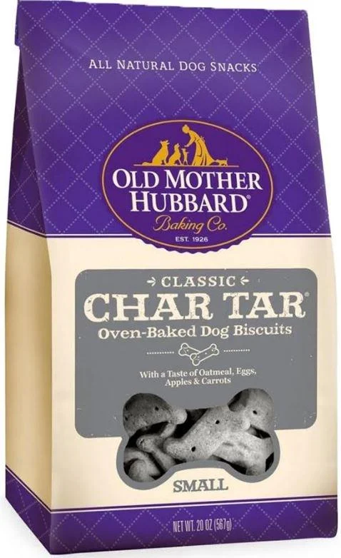 Old Mother Hubbard Crunchy Classic Natural Char-Tar Small Biscuits Dog Treats (20-oz)