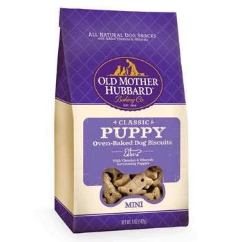 Old Mother Hubbard Mother's Solutions Crunchy Natural Mini Dog Biscuits Puppy Dog Treats (20-oz)