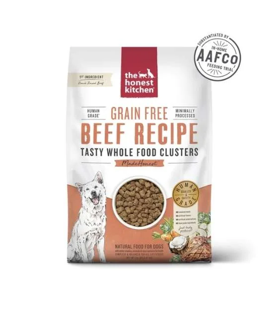 The Honest Kitchen Grain-Free (Beef) Whole Food Clusters Dog Food