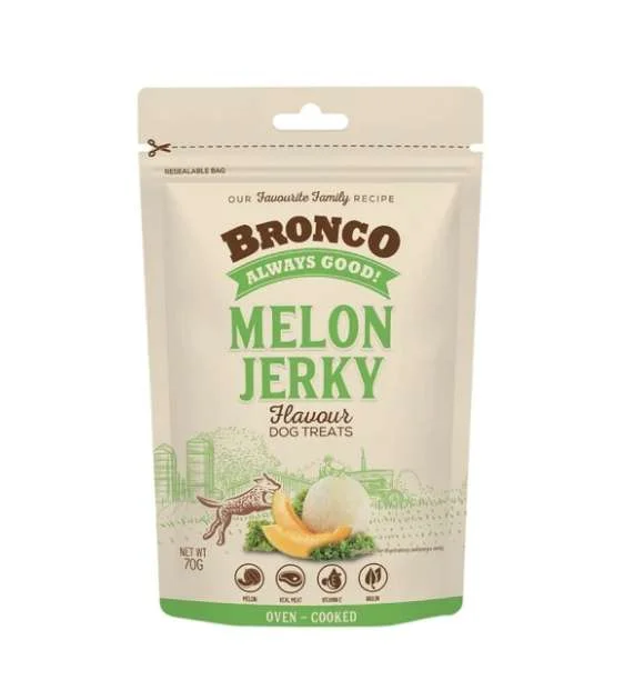 Bronco Chicken Jerky Dog Treat (Melon Flavoured)