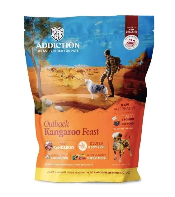 Addiction Air-Dried Dog Food (Outback Kangaroo Feast)