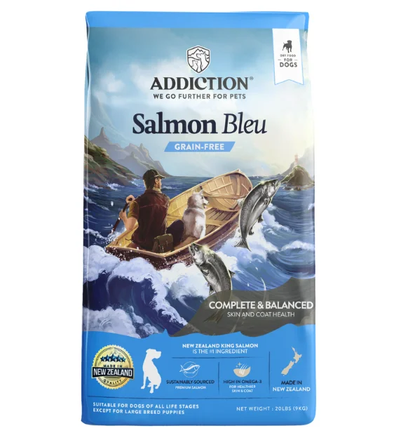 Addiction Dry Dog Food (Salmon Bleu ADULT)